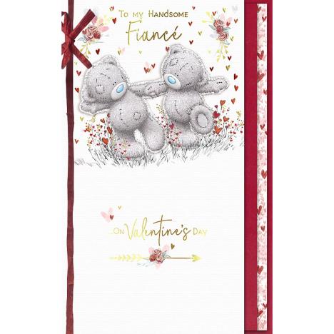 Handsome Fiance Handmade Me to You Bear Valentine's Day Card £4.99